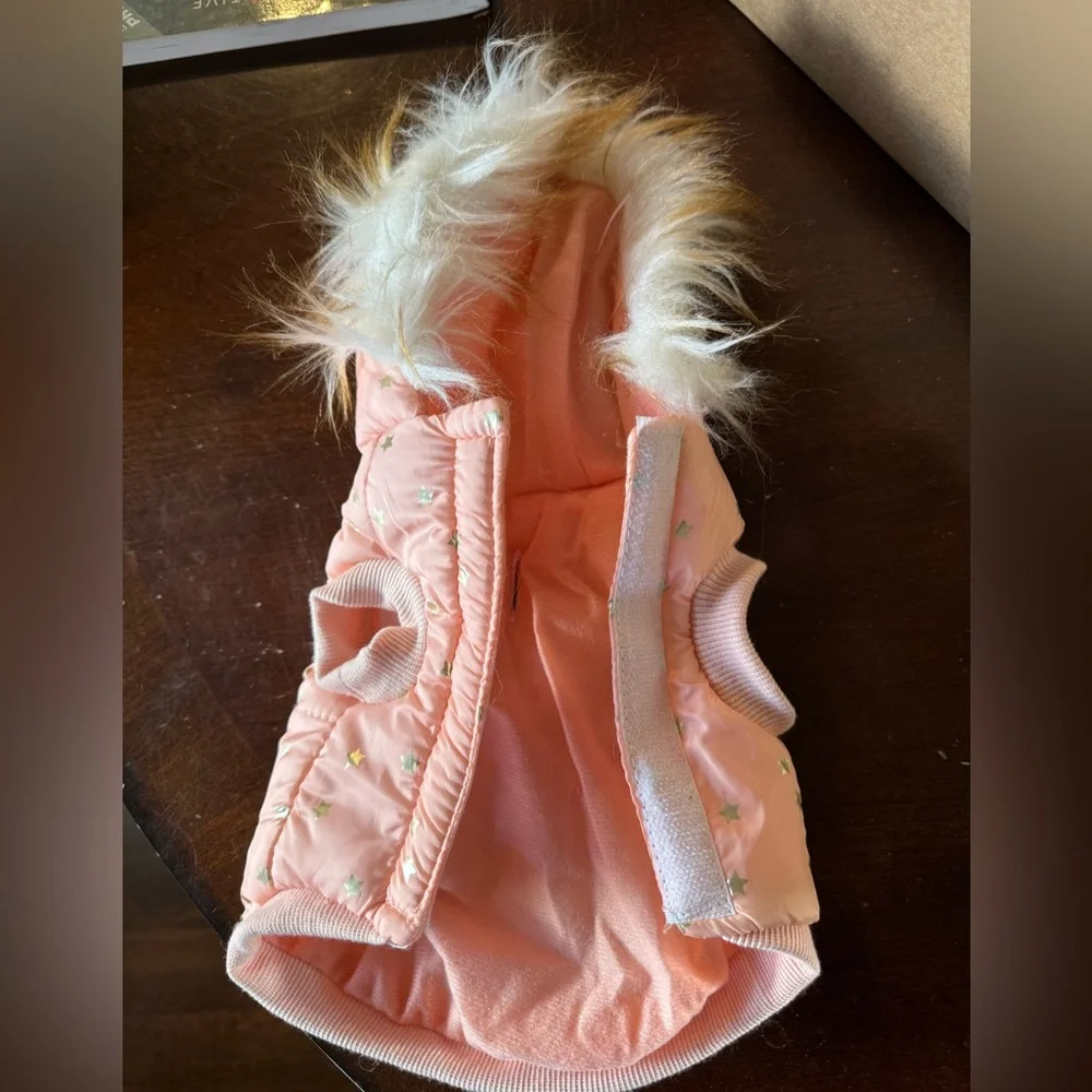 Beautiful Hooded Dog Parka/Jacket Sz XS